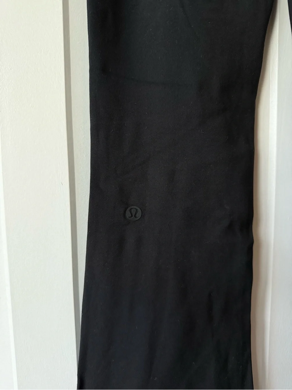 Lululemon Nulu Ruffle Trim Flared Pant Black